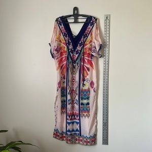 Tribal Cover Up Midi Dress